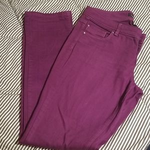 Fuchsia jeans